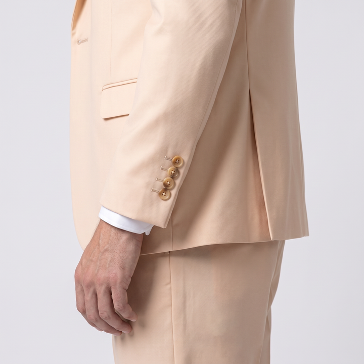 Menseventwear Fashion 3 Pieces Mens Suit Flat Notch Lapel Tuxedos (Blazer+vest+Pants) Mens Event Wear