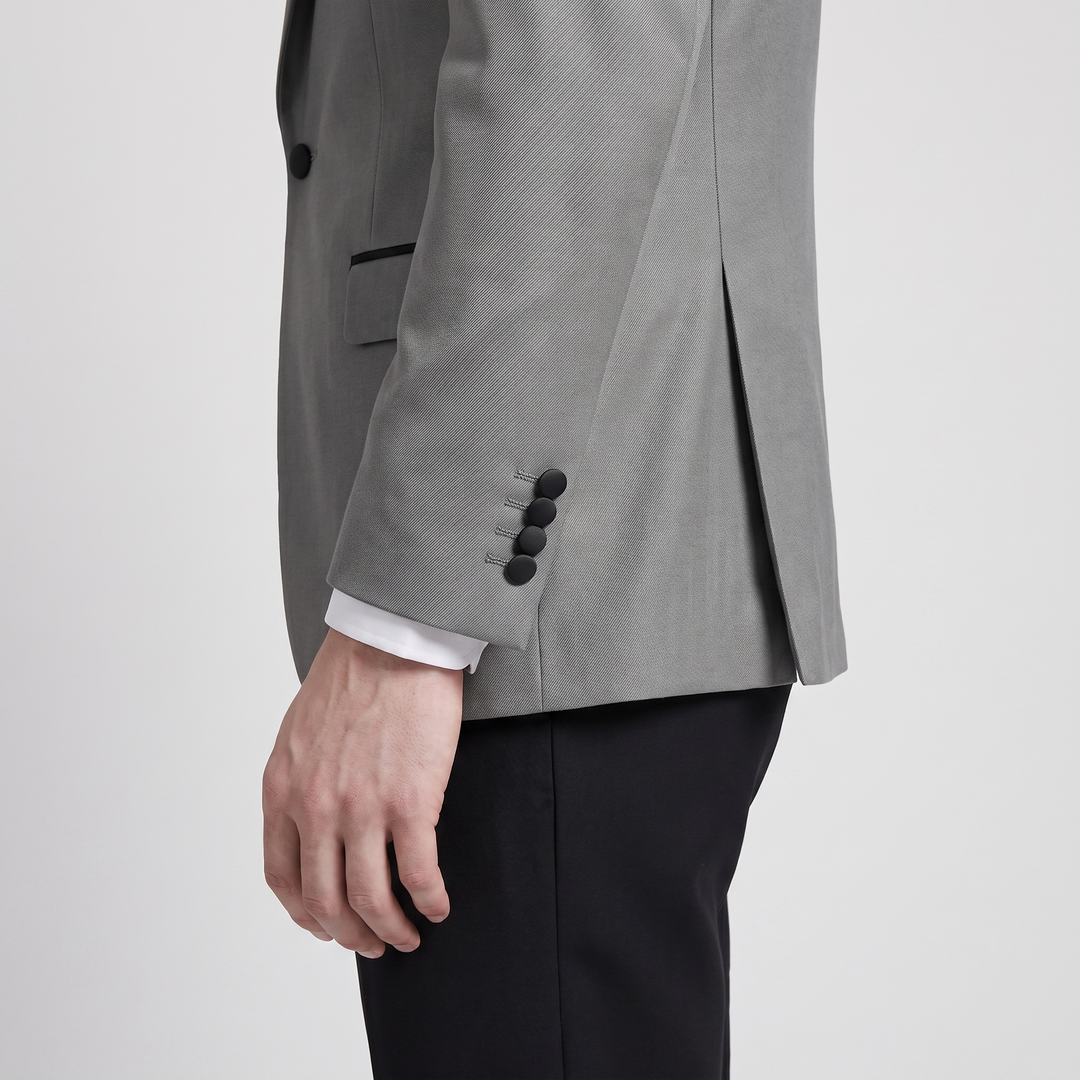Menseventwear Formal 3 Pieces Men‘’s Suit Flat Shawl Lapel Tuxedos (Blazer+vest+Pants) Mens Event Wear