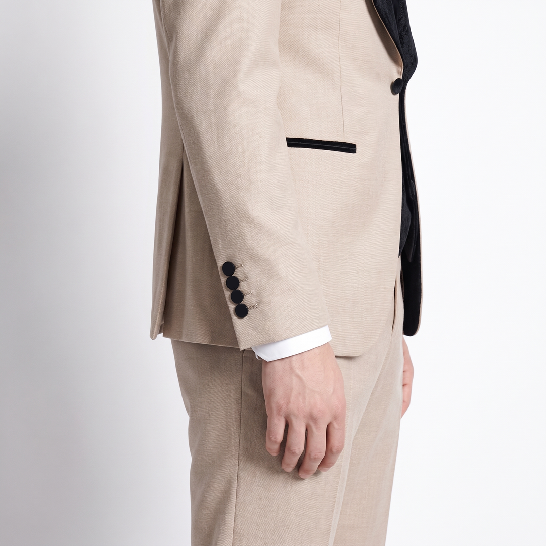 Menseventwear Formal 3 Pieces Men‘’s Suit Flat Shawl Lapel Tuxedos (Blazer+vest+Pants) Mens Event Wear