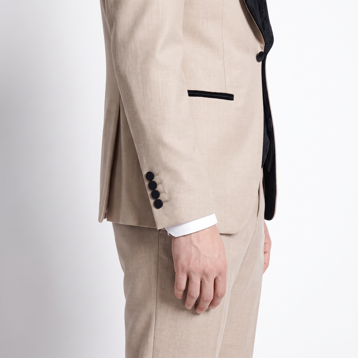 Menseventwear Formal 3 Pieces Men‘’s Suit Flat Shawl Lapel Tuxedos (Blazer+vest+Pants) Mens Event Wear