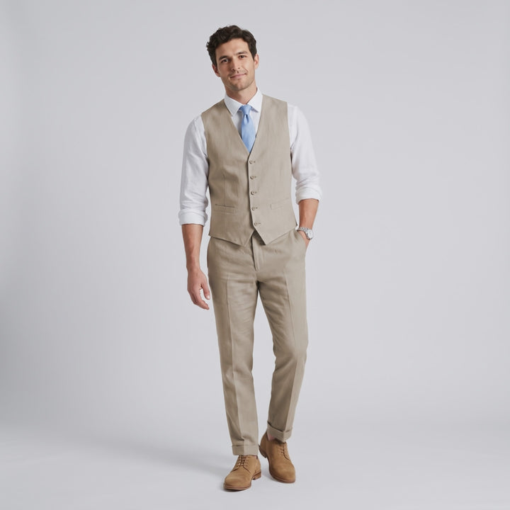 Menseventwear 2 Pieces Linen Men&