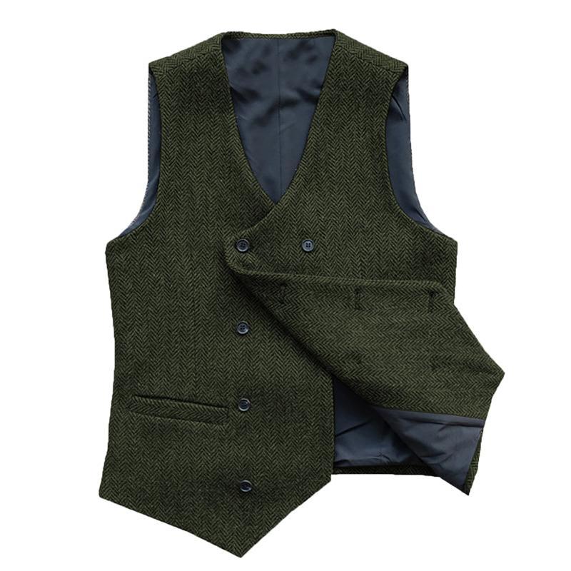 Double Breasted Vest – mens event wear