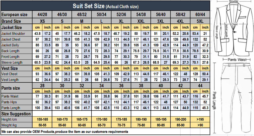 Fashion 2 Pieces Mens Suit Flat Notch Lapel Tuxedos For Wedding (Blazer+Pants) mens event wear