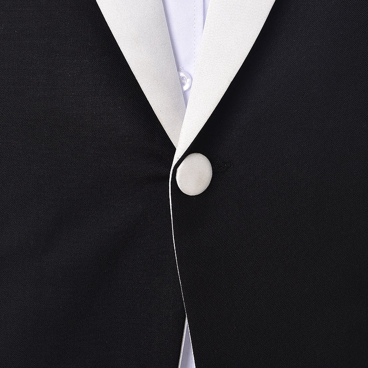 Formal Mens Suit 2 Pieces Shawl Lapel Tuxedos For Wedding (Blazer+Pants) menseventwear