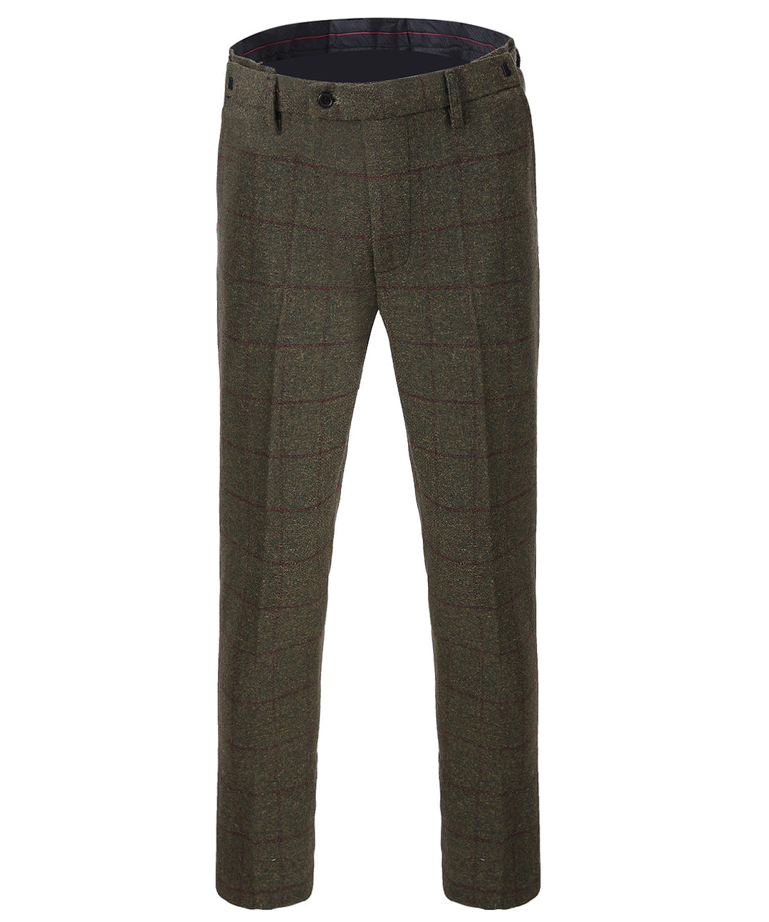 Men's 3 Pieces Mens Formal Tweed Plaid Notch Lapel Suit (Blazer+vest+Pants) mens event wear