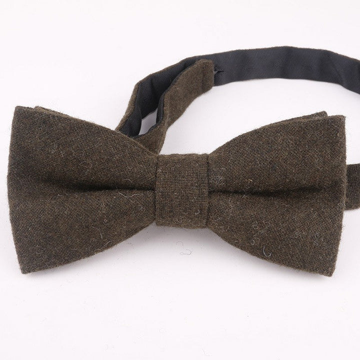 Men's Vintage Classical Design Herringbone Bow Tie mens event wear