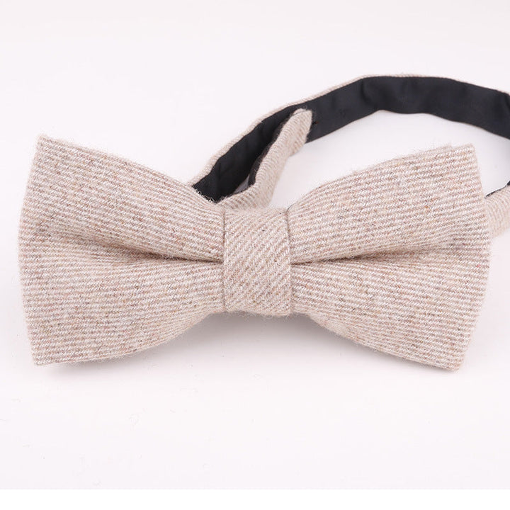 Men's Vintage Classical Design Herringbone Bow Tie mens event wear