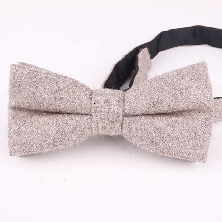 Men's Vintage Classical Design Herringbone Bow Tie mens event wear